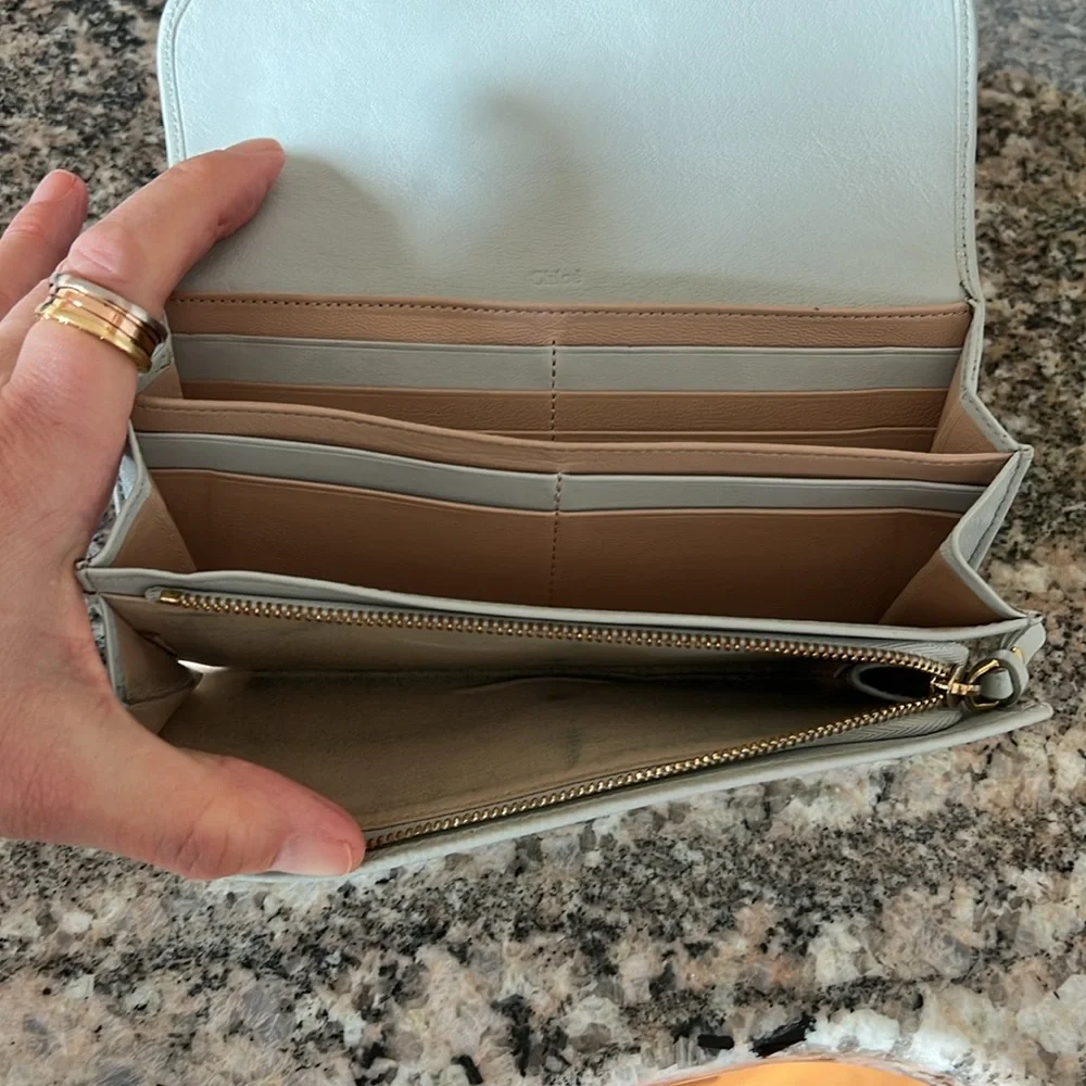 Chloe’ Indy Leather Long Bifold Wallet